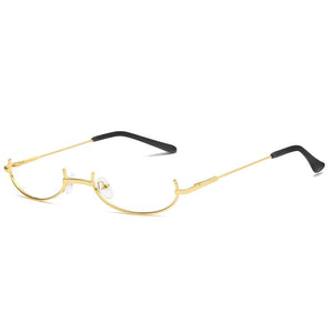 2023 ins Japanese half-frame decorative glasses female anime two-dimensional glasses frame Cos