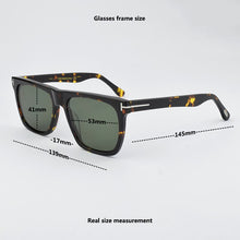 Load image into Gallery viewer, 2023  Brand vintage Sun glasses Men Women Sunglasses Driving Sunglasses Eyewear Male Acetate Female Glasses TF0513