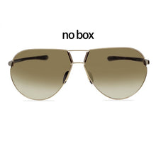 Carica l&#39;immagine nel visualizzatore di Gallery, 2023  designer oval gradient thin frame sunglasses summer glasses sunglasses men UV400 sunglasses