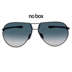 2023  designer oval gradient thin frame sunglasses summer glasses sunglasses men UV400 sunglasses