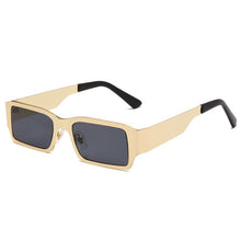 Load image into Gallery viewer, 2023 metal small frame men and women sunglasses punk rectangular personality men&#39;s sunglasses UV400 women&#39;s sunglasses