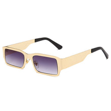 Load image into Gallery viewer, 2023 metal small frame men and women sunglasses punk rectangular personality men&#39;s sunglasses UV400 women&#39;s sunglasses