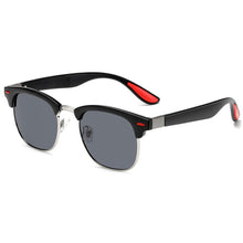 Carica l&#39;immagine nel visualizzatore di Gallery, 2022  Classic retro  polarized sunglasses Men Women BRAND DESIGN rice nail square half frame driver driving sunglasses UV400