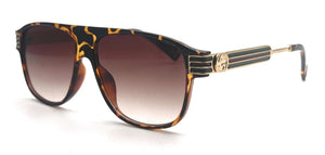 2023 European and American Paris catwalk square trend men and women sunglasses sunglasses