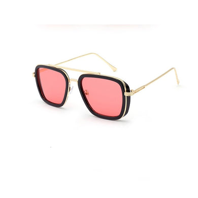 2023 European and American sunglasses, trendy square sunglasses, European and American retro punk glasses