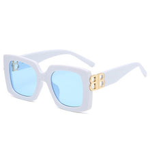 Load image into Gallery viewer, 2022 new European and beautiful brand sunglasses fashion men&#39;s square big frame sunglasses UV400 driving retro sunglasses