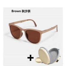 Load image into Gallery viewer, 2023  Folded sunglasses Light sunglasses Women  Sunglasses Small Frame Round Driving Retro Outdoor Glasses UV400