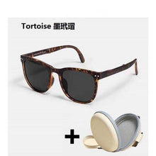 Load image into Gallery viewer, 2023  Folded sunglasses Light sunglasses Women  Sunglasses Small Frame Round Driving Retro Outdoor Glasses UV400