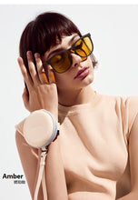 Load image into Gallery viewer, 2023  Folded sunglasses Light sunglasses Women  Sunglasses Small Frame Round Driving Retro Outdoor Glasses UV400