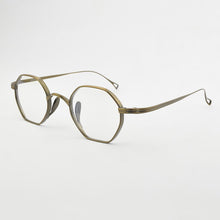 Load image into Gallery viewer, 2023  Brand Titanium Glasses Frame Men Optical Myopia Prescription Eyeglasses Frame Women Ultralight Hexagon Eyewear