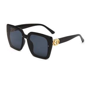 2022  anti ultraviolet Sunglasses g brand design network sunglasses  metal frame square Sunglasses UV400