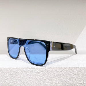 2023 big oval frame leopard print white black women sunglasses 6867  men glasses anti UV400