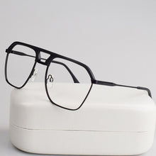 Load image into Gallery viewer, 2023 black frame irregular myopia glasses for men