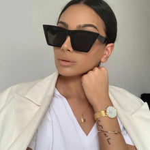 Load image into Gallery viewer, 2023 brand sunglasses Square glasses Personalized cat eyes Colorful sunglasses trend versatile sunglasses uv400