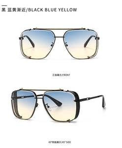 2022  fashion sunglasses men ins style frameless trim square sunglasses men's trendy 3326 glasses