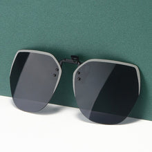 Load image into Gallery viewer, 2023 flip-up sunglasses polarized clip frameless polygonal male and female sunglasses clip colorful myopia clip