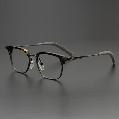 2022  glasses frame men woman square titanium top quality optical eyeglasses myopia reading prescription eyewear
