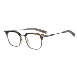 2022  glasses frame men woman square titanium top quality optical eyeglasses myopia reading prescription eyewear