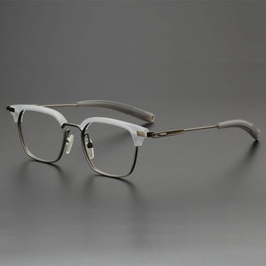2022  glasses frame men woman square titanium top quality optical eyeglasses myopia reading prescription eyewear