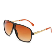Load image into Gallery viewer, 2022  men retro cool square style gradient sunglasses driving vintage women sun glasses oculos de sol UV400