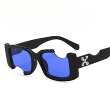 Load image into Gallery viewer, 2022  men retro sunglasses men's  white sunglasses blue ladies sunglasses shadow retro white glasses