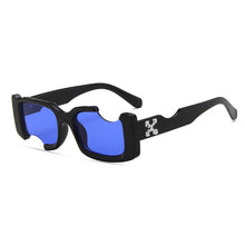 Carica l'immagine nel visualizzatore di Gallery, 2022 new men retro sunglasses men's fashion white sunglasses blue ladies sunglasses shadow retro white glasses