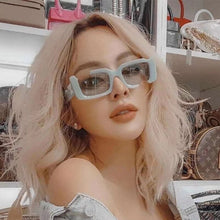 Load image into Gallery viewer, 2022  men retro sunglasses men's  white sunglasses blue ladies sunglasses shadow retro white glasses