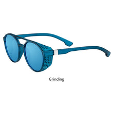 Load image into Gallery viewer, 2023 round frame men&#39;s sunglasses cyberpunk style steampunk sunglasses men&#39;s outdoor driving fishing glasses