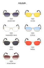 Load image into Gallery viewer, 2023 steampunk design sunglasses men&#39;s online celebrity small frame sunglasses men&#39;s sunglasses UV400