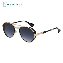 Load image into Gallery viewer, 2023 style retro glasses men shade European and American steampunk style man trendy outdoor drive comfort sunglasses