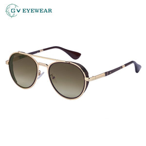2023 style retro glasses men shade European and American steampunk style man trendy outdoor drive comfort sunglasses