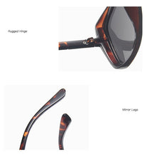 Carica l&#39;immagine nel visualizzatore di Gallery, Occhiali da sole con montatura quadrata stile 2023 Occhiali da sole in stile europeo e americano, occhiali personalizzati in versione coreana a forma di occhio di gatto
