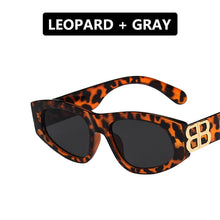 Load image into Gallery viewer, 2022 new sunglasses women Retro rectangle glasses female vintage Brand Designer sunglasses Lady Eyeglass Cat Eye Driver Goggle
