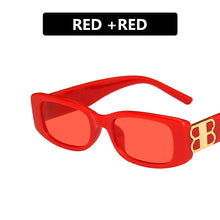 Load image into Gallery viewer, 2022 new sunglasses women Retro rectangle glasses female vintage Brand Designer sunglasses Lady Eyeglass Cat Eye Driver Goggle