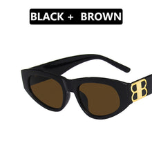 Load image into Gallery viewer, 2022 new sunglasses women Retro rectangle glasses female vintage Brand Designer sunglasses Lady Eyeglass Cat Eye Driver Goggle