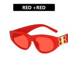 Load image into Gallery viewer, 2022 new sunglasses women Retro rectangle glasses female vintage Brand Designer sunglasses Lady Eyeglass Cat Eye Driver Goggle