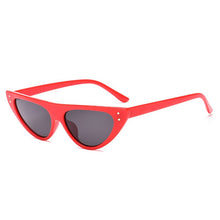 Load image into Gallery viewer, 2023 trend cat eye sunglasses rice nail triangle sunglasses anti-ultraviolet sunglasses metal hinge beach mirror