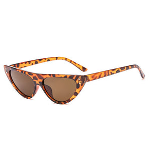 2023 trend cat eye sunglasses rice nail triangle sunglasses anti-ultraviolet sunglasses metal hinge beach mirror