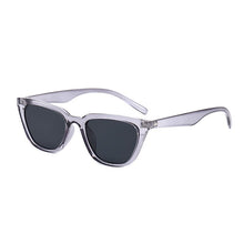 Load image into Gallery viewer, 2023 plastic sunglasses black female Europe and the United States city boy street, the driver of the cat's eye sunglasses
