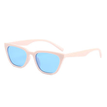 Load image into Gallery viewer, 2023 plastic sunglasses black female Europe and the United States city boy street, the driver of the cat's eye sunglasses