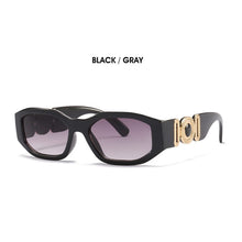 Load image into Gallery viewer, 2022 small steam punk  men sunglasses for woman metal avatar decorative sunglasses uv400