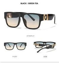 Load image into Gallery viewer, 2022 small steam punk  men sunglasses for woman metal avatar decorative sunglasses uv400