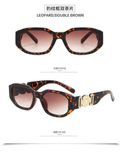 Load image into Gallery viewer, 2022 small steam punk  men sunglasses for woman metal avatar decorative sunglasses uv400