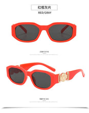 Load image into Gallery viewer, 2022 small steam punk  men sunglasses for woman metal avatar decorative sunglasses uv400