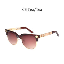 Load image into Gallery viewer, 2022 small steam punk  men sunglasses for woman metal avatar decorative sunglasses uv400