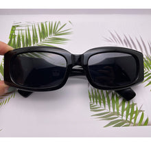 Carica l&#39;immagine nel visualizzatore di Gallery, 2023 sunglasses trend rectangle  designer sun glasses for women black shades glasses men summer square uv400 gafas
