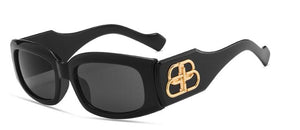 2023 sunglasses trend rectangle  designer sun glasses for women black shades glasses men summer square uv400 gafas