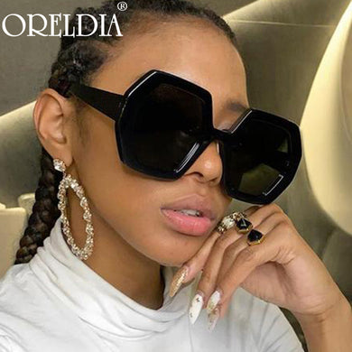 2023Brand Square Woman Sunglasses Trends Oversized Vintage Black Shades Glasses Women Polygon Sun Glasses Female Eyewear UV400