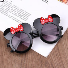 Load image into Gallery viewer, 2023Cartoon Lovely Kids Sunglasses Bear Shape Frame Girls Children Sun Glasses Round Street Beat Baby Boy Eyeglasses Cute Shades