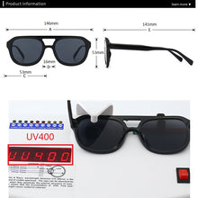 Load image into Gallery viewer, 2023Double Bridges Sunglasses Women Men Vintage Round Eyewear Trending Male Sun Glasses Sunshades UV400 gafas de sol